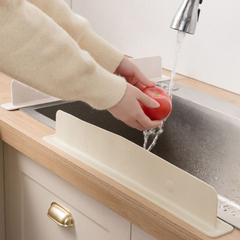 Silicone Sink Splash Guard with Suction Cup