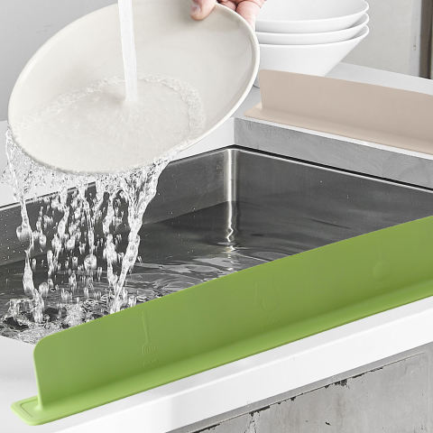 Silicone Sink Splash Guard with Suction Cup
