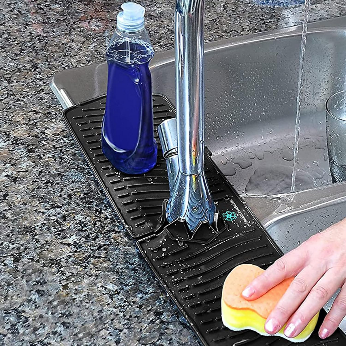 Foldable Kitchen Faucet Mat